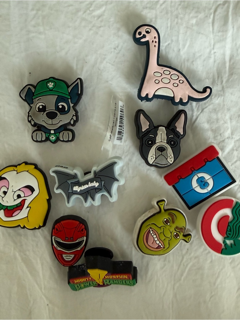 Novelty Croc Jibbitz Charms Lot – Colorful Cartoon Icons